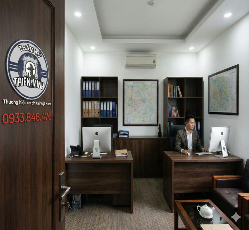 Công ty thám tử Thiên Minh, thám tử tư uy tín, giới thiệu thám tử Thiên Minh, văn phòng thám tử chuyên nghiệp.