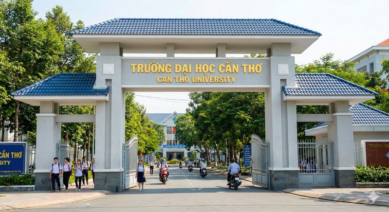 Sinh viên học tập tại Cần Thơ