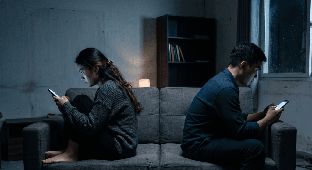 Dấu hiệu chồng ngoại tỉnh, xa cách với vợ